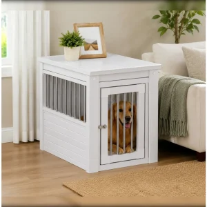 Stainless Steel Dog Crate Furniture