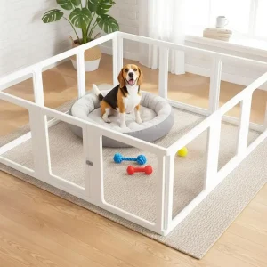 Adjustable Door Pet Playpen