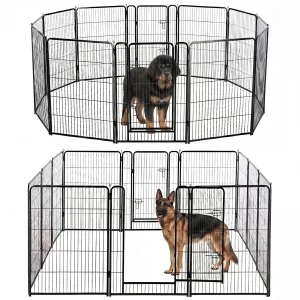 12 Panel Metal Dog Playpen