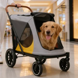 Foldable Pet Dog Stroller